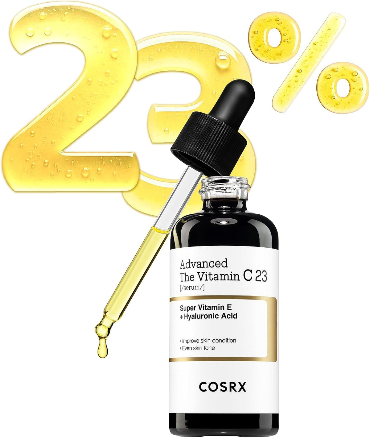 Cosrx 23% Pure Vitamin C Serum for face with Vitamin E